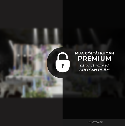 Sân Khấu Khách Sạn Tone Tím KST001SK