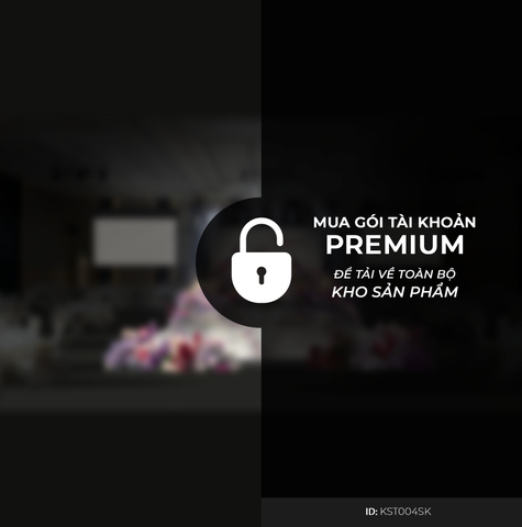 Sân Khấu Khách Sạn Tone Tím KST004SK