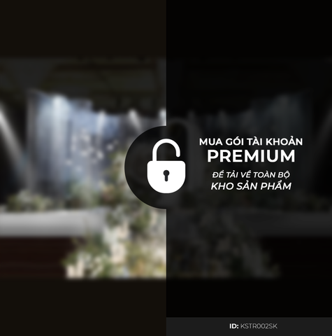 Sân Khấu Khách Sạn Tone Trắng KSTR002SK