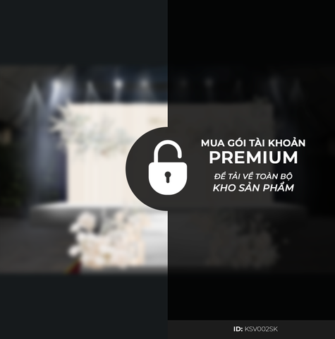 Sân Khấu Khách Sạn Tone Vàng KSV005SK