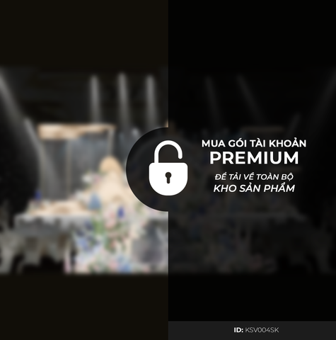 Sân Khấu Khách Sạn Tone Vàng KSV004SK