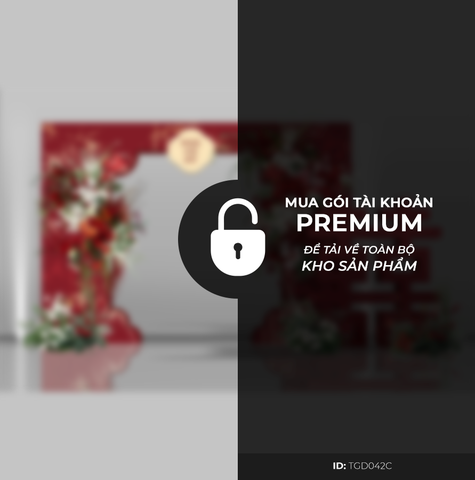 Cổng Tư Gia Tone Đỏ TGD042C