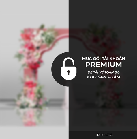 Cổng Tư Gia Tone Hồng TGH013C