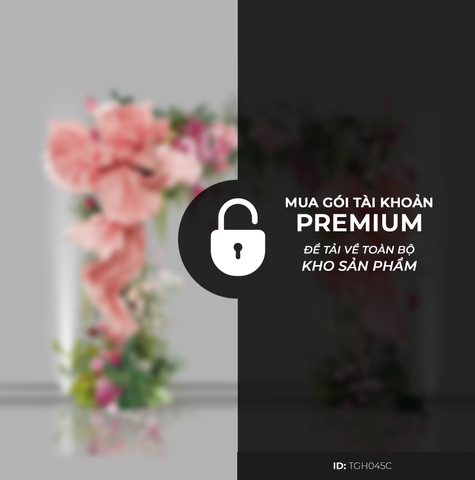 Cổng Tư Gia Tone Hồng TGH045C