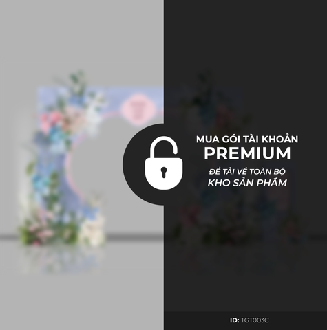 Cổng Tư Gia Tone Tím TGT003C