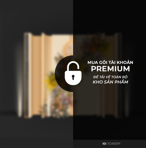 Phông Tư Gia Tone Vàng TGV007P