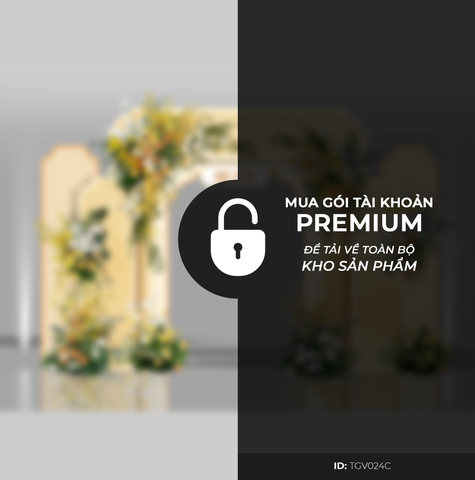 Cổng Tư Gia Tone Vàng TGV024C