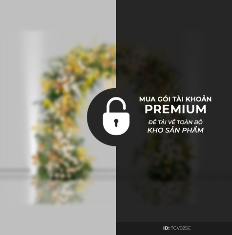 Cổng Tư Gia Tone Vàng TGV025C