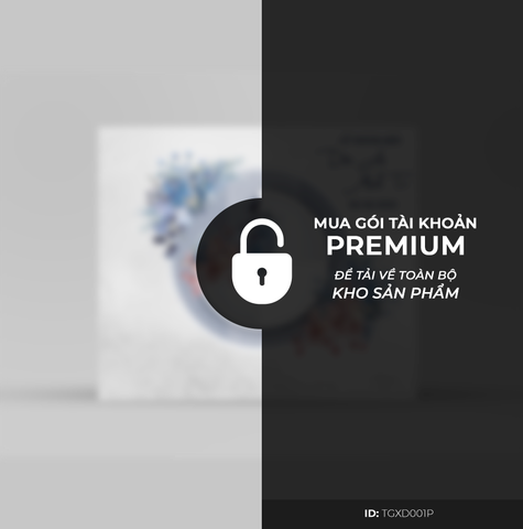 Phông Tư Gia Tone Xanh Dương TGXD001P