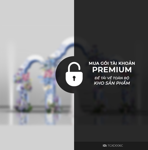 Cổng Tư Gia Tone Xanh Dương TGXD006C