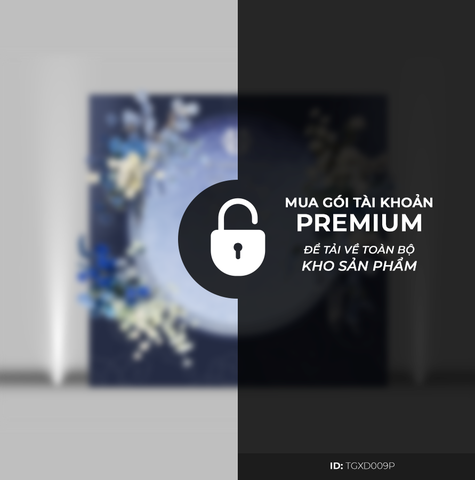 Phông Tư Gia Tone Xanh Dương TGXD009P