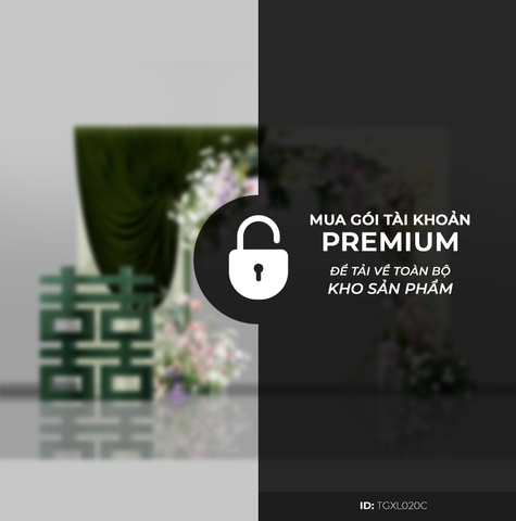 Cổng Tư Gia Tone Xanh Lá TGXL020C