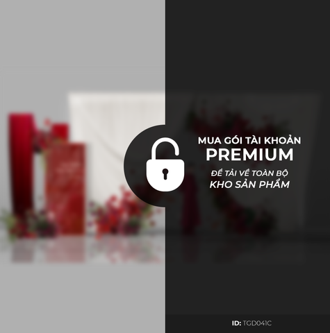 Cổng Tư Gia Tone Đỏ TGD041C