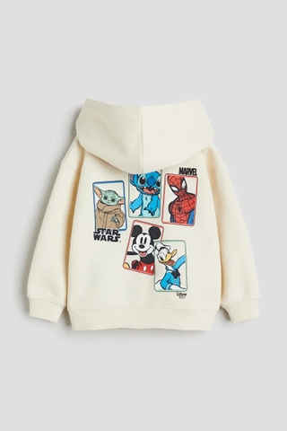 Áo khoác nỉ be / Disney