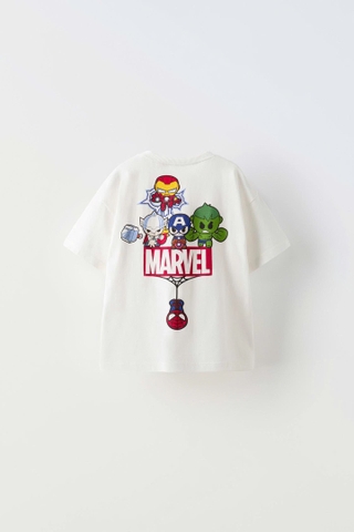 Áo phông trắng / Marvel Zara 4