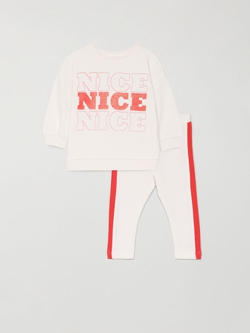Set nỉ trắng ngà / Nice