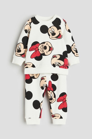 Set nỉ trắng / Minnie 2024