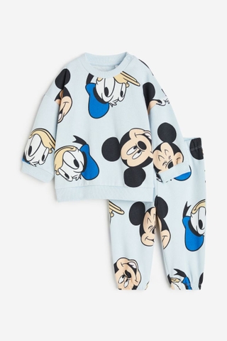 Set nỉ xanh biển / Mickey