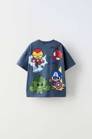 Áo phông xanh biển đậm / Marvel
