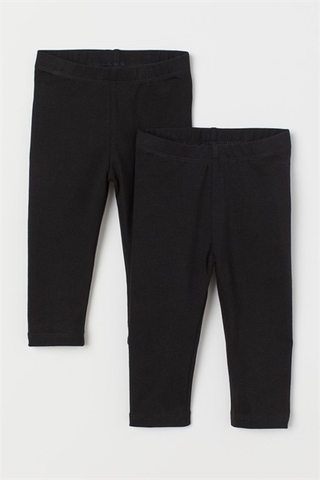 Quần leggings đen (tách set)
