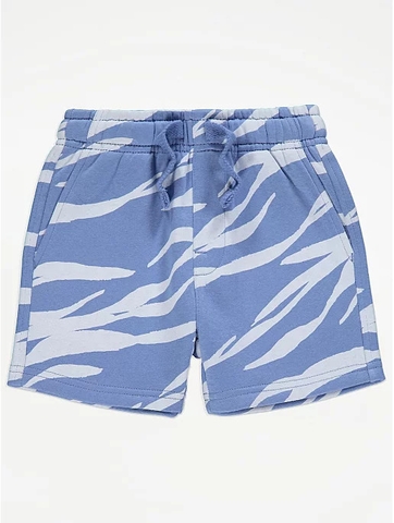 Quần shorts xanh biển / ngựa vằn