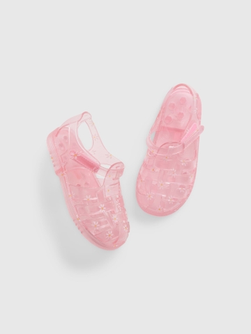 Sandals rọ hồng / hoa nhí