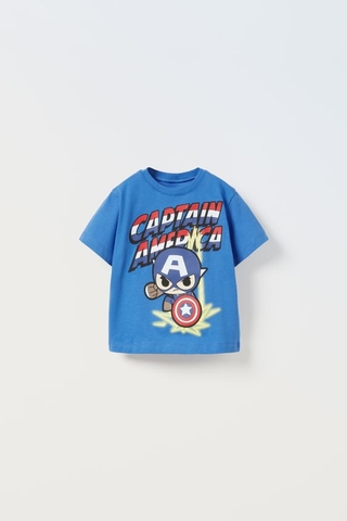 Áo phông xanh biển / Captain America Zara