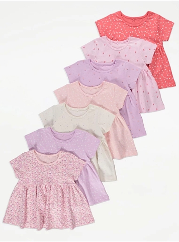 Set cộc tay màu sắc / hoa nhí