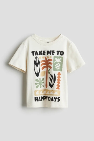 Áo phông trắng ngà / Happy Days