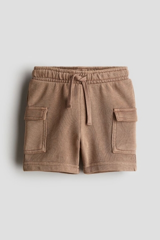 Quần shorts nâu / túi hộp