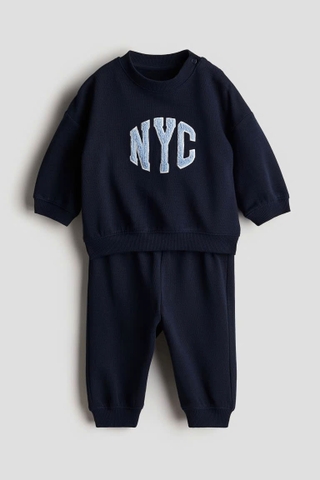 Set nỉ xanh đậm / NYC