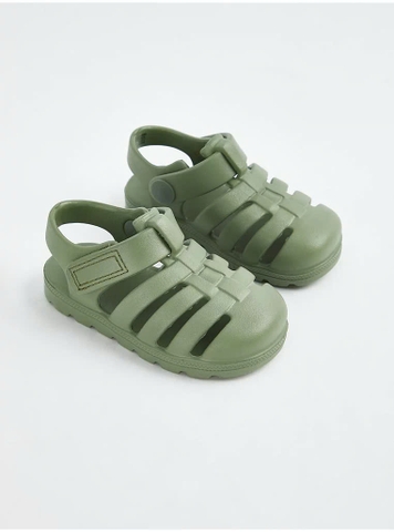Sandals xanh khaki
