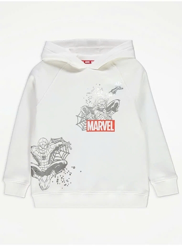 Áo nỉ trắng / Spiderman