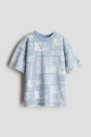 Áo phông xanh biển / Mickey