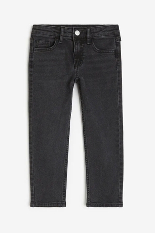 Quần jeans đen / Relaxed Tapered Fit