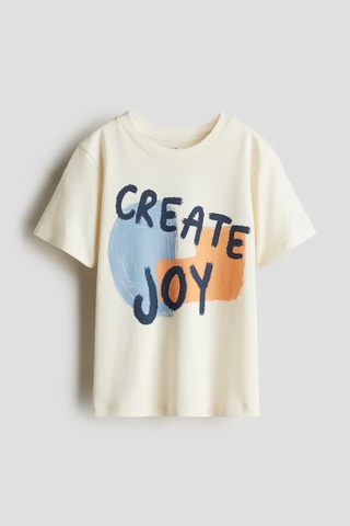 Áo phông be / Create Joy