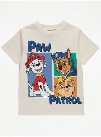 Áo phông trắng ngà / Paw Patrol George