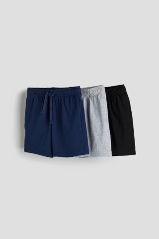 Quần shorts (3 quần) navy, xám nhạt, đen