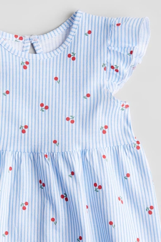 Váy cánh tiên xanh biển / cherry