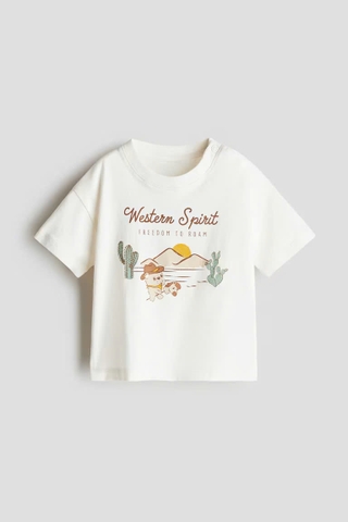 Áo phông trắng ngà / Western Spirit