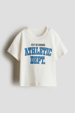 Áo phông trắng / Athletic Dept