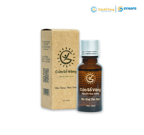 Tinh dầu xông thảo dược Cửa Sổ Vàng - Chai 20ml
