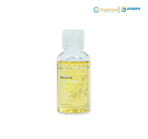 Dầu Massage Baby Cửa Sổ Vàng - Chai 50ml
