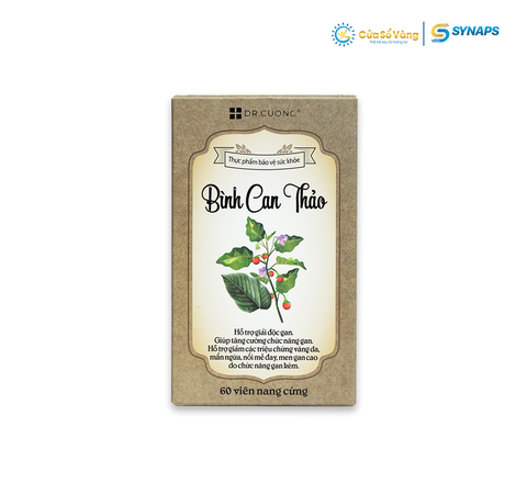 Bình Can Thảo - Hộp 60 viên
