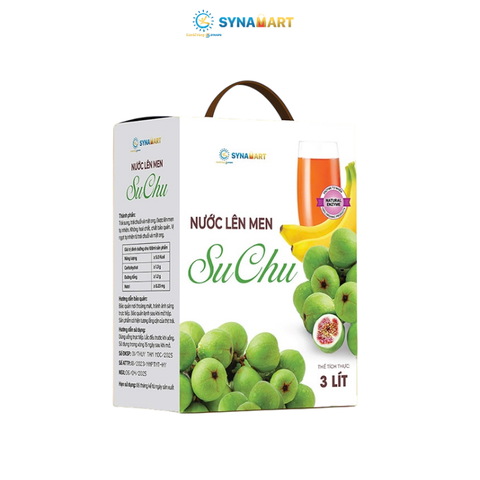 Nước Lên Men SuChu - Hộp 3 lít