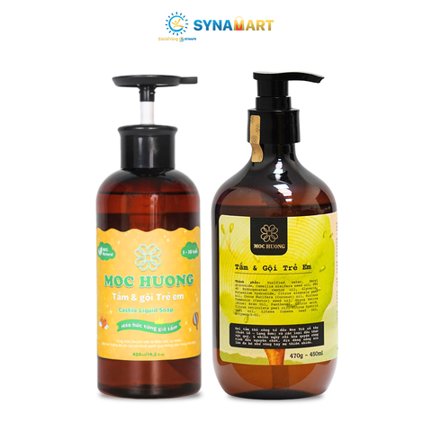 Tắm & Gội Trẻ Em – Chai 450ml