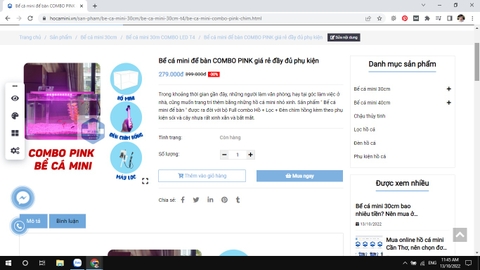 Bể cá mini 30cm chất liệu gì?
