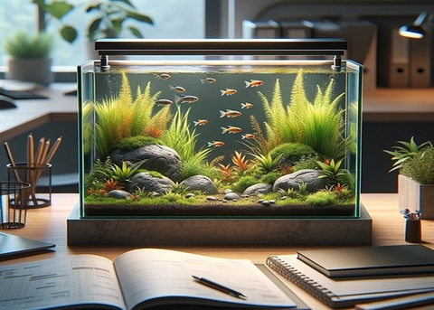 Nên bật đèn bể cá khi nào?