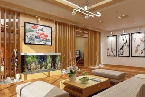 Mẫu bể cá mini để bàn cho phòng khách