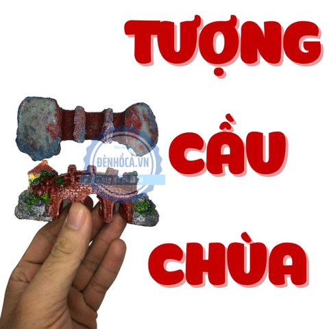 Phụ kiện hồ cá CHÙA CẦU trang trí hồ cá